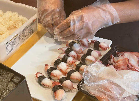 Making Fresh Sushi